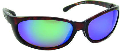 Sea Striker 281 Bridgetender Sunglasses Tort Frame/Green Mirror
