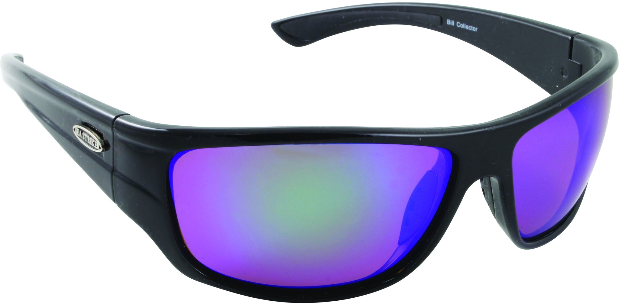 Sea Striker 226 Bill Collector Sunglasses Black Frame/Grn Mirror