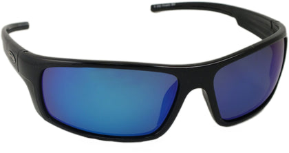 Sea Striker 23201 Finatic Sunglasses -Blk/Blue Mirror