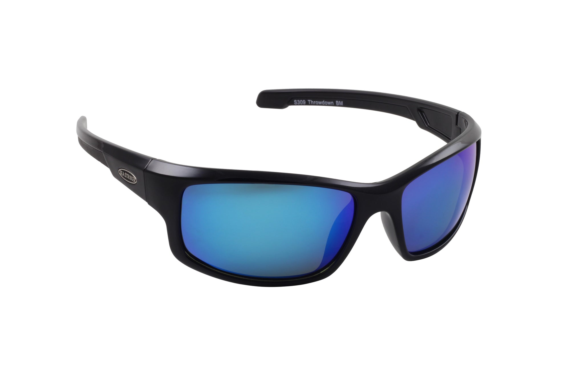 Sea Striker 30901 Throwdown Sunglasses-Blue Mirror Polarized