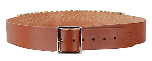 Hunter Company 0145L Cartridge Belt Antique Brown Leather 45 Cal Capacity 25rd Ambidextrous Hand