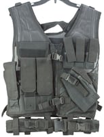 NCSTAR TACTICAL VEST MED-2XL BLK