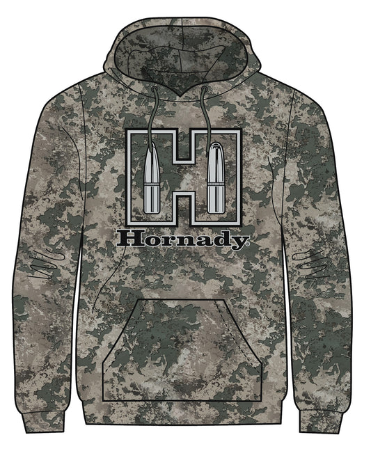 Hornady 99596L Fleece Camo Long Sleeve Large