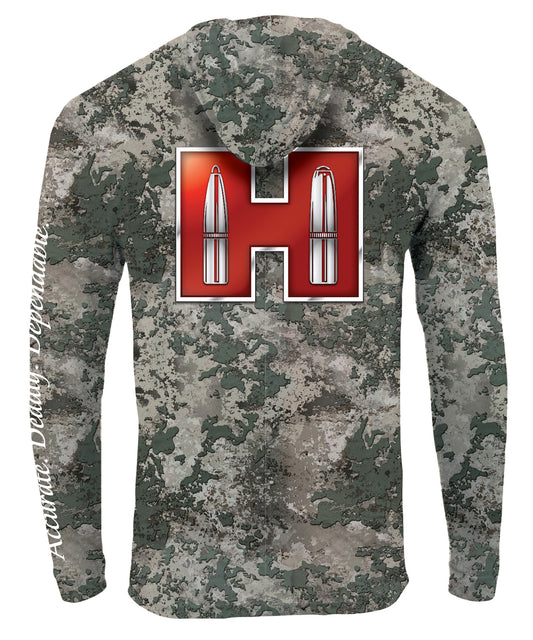 Hornady 99599S Solar Hoodie Camo Long Sleeve Small