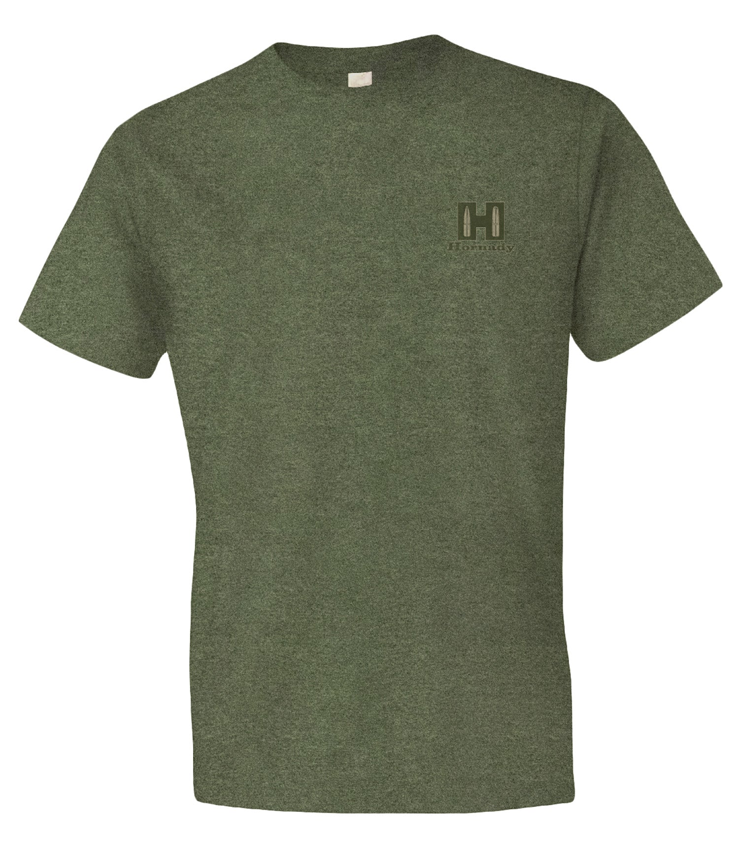 Hornady 99600XL Hornady T-Shirt OD Green Cotton Polyester Short Sleeve XL