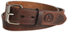 1791 Gunleather BLT013640VTGA 01 Gun Belt Vintage Leather 36/40 1.50" Wide Buckle Closure