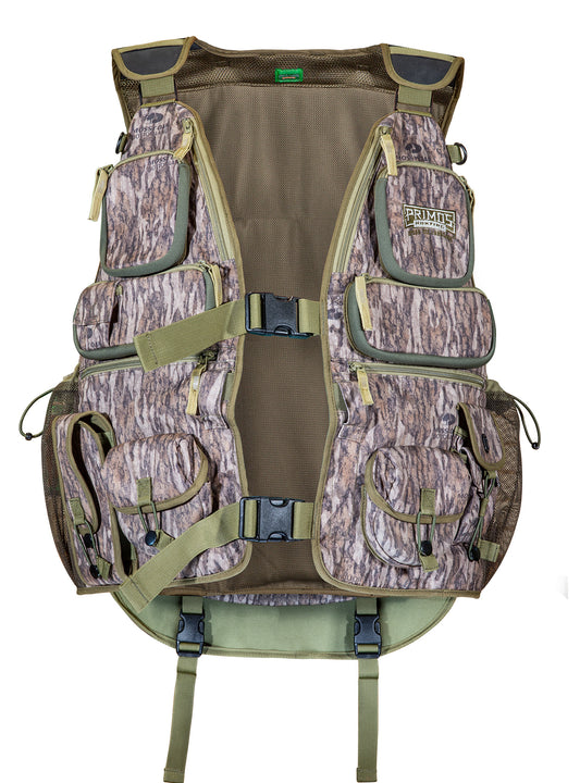 Primos 65723 Will Primos Turkey Vest Medium Mossy Oak Original BottomLand Polyester