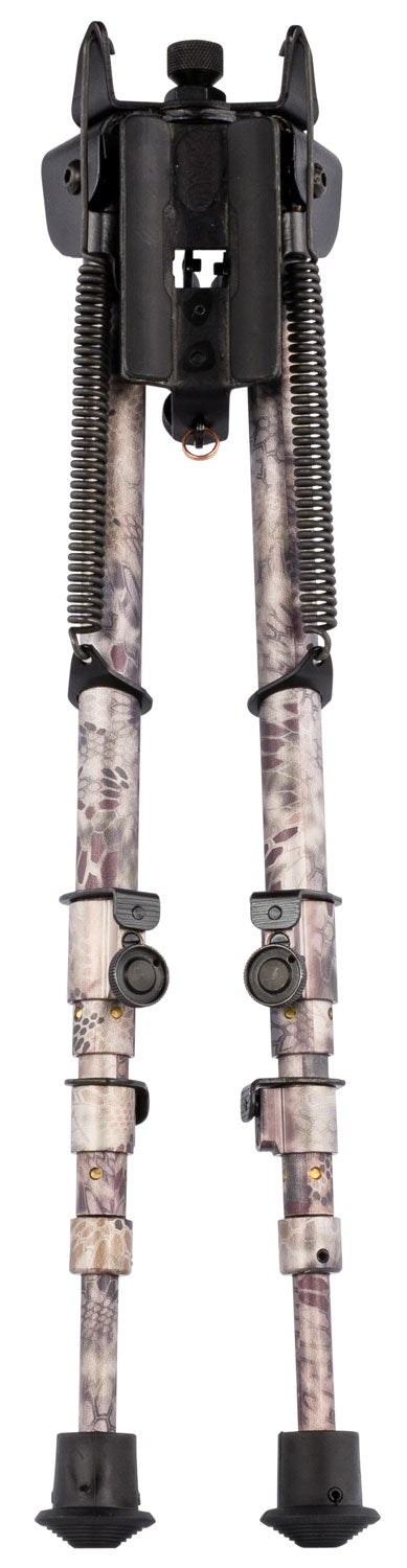 Harris S-25C-Camo Camo Bipod 13.5-27" W/Hinge Permodized-Kryptek