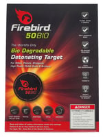 Firebird USA 50BIO 50BIO Mount Type Moving Trajectory/Static Impact Enhancement Flash/Smoke/Sound White Smoke Universal Firearm 50mm 10 Pk.