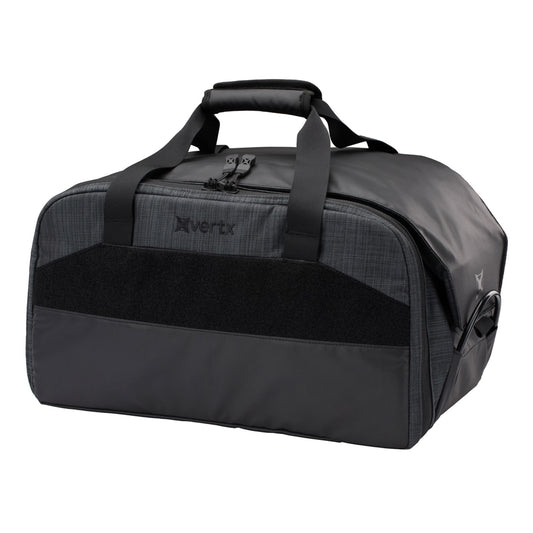 Vertx VTX5026HBK/GBK COF Heavy Range Bag Heather Black With Galaxy Black Accents Nylon With Removable 6-Pack Mag Holder, Rubber Feet & Lockable Zippers