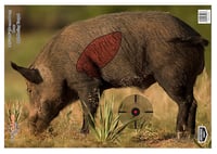 Birchwood Casey 35408 Pregame Boar Paper Target 16.50" X 24" 3 Per Pkg