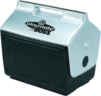 Igloo 43581 Playmate The Boss 14 Qt Cooler, Silver/Black