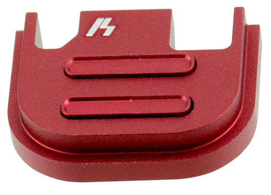 Strike Industries GSPV2RED V2 Slide Cover Plate Compatible W/Glock Gen1-4, Red Anodized Aluminum