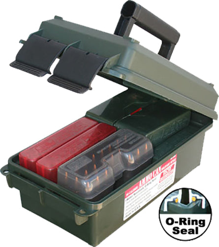 MTM Case-Gard AC30C-11 Ammo Can Multi-Caliber Rifle/Handgun Forest Green Polypropylene