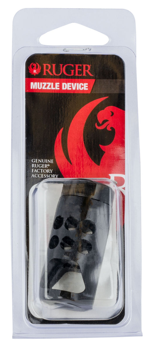 Ruger 90641 Muzzle Brake Ruger American 450 Bushmaster, 11/16"X24 Tpi Threads, 2.20" OAL, 1" Diameter