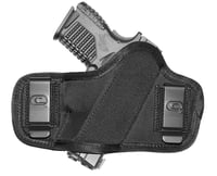 Crossfire Shooting Gear CRFCLPONSA1S2 The Clip-On OWB Black Ballistic Nylon Belt Clip Fits Subcompact 2-2.50" Barrel Ambidextrous