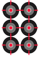 Birchwood Casey 35703 Dirty Bird Bullseye Tagboard Target 12" X 18" 100 Per Pkg