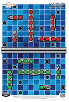 Birchwood Casey 35560 Pregame Battle At Sea 12x18 Splatter Target