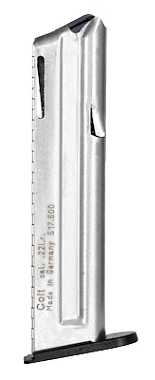 Walther Arms 517604 1911 Stainless Detachable 10rd For 22 LR Colt 1911