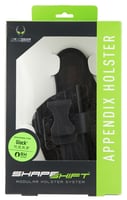 Alien Gear Holsters SSAP0435RHD ShapeShift Appendix AIWB Black Polymer Belt Clip Fits Taurus PT111 Millennium G2 Right Hand