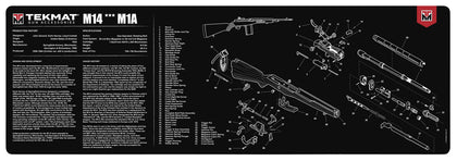 TekMat TEKR36M14 M14 Cleaning Mat Springfield M1A Parts Diagram 12