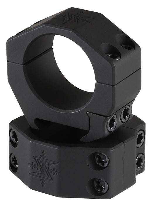 Seekins Precision 0010620016 Scope Rings Matte Black 30mm Extra High