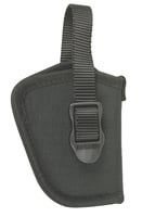 Blackhawk 73NH08BKL Hip OWB Size 08 Black Cordura Nylon Belt Slide Fits Med/Large Semi Autos Fits 3.25-3.75" Barrel Left Hand