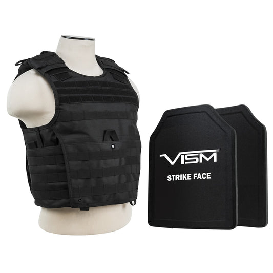 NcSTAR BPLCVPCVX2963B-A Vism Expert Plate Carrier Vest With 11"X14'