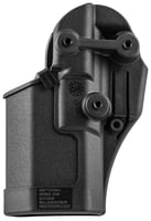 Blackhawk 410512BKR Serpa CQC OWB Size 12 Matte Black Polymer Belt Loop/Paddle Fits Ruger P95 Right Hand