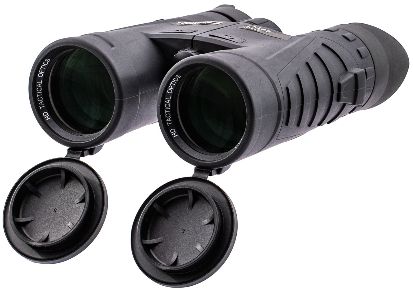 Steiner 2005 T1042 Tactical 10x42mm Roof Prism, Fast-Close Focus, Black Makrolon W/Rubber Armor