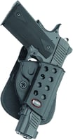 Fobus R1911 Passive Retention Evolution OWB Black Polymer Paddle Fits 1911 W/Wo Rails Right Hand