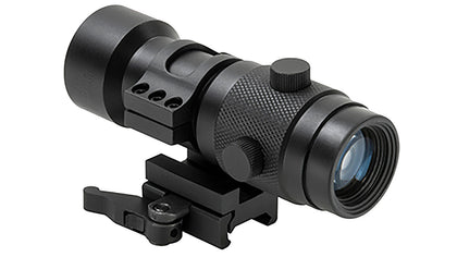 NcSTAR SMAG3XFLP 3x Optic Magnifier With Flip To Side QR Mount, 30mm