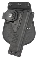 Fobus RBT19 Active Retention Tactical OWB Polymer Paddle Fits Glock 19/23/32 W/Tactical Light Or Laser Right Hand