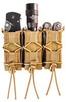 HSGI TRIPLE PISTOL TACO MOLLE COY