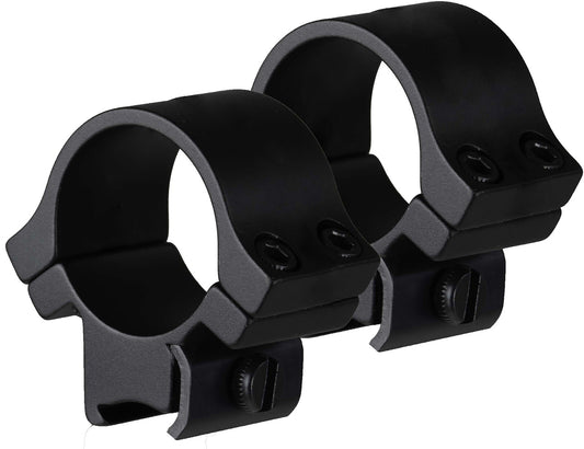 TruGlo TGTG8961B3 Lightweight Scope Rings Matte Black 1" Medium