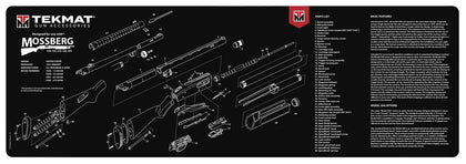 TekMat TEKR36MOSSBERGG Mossberg Shotgun Cleaning Mat Mossberg Shotgun Parts Diagram 12