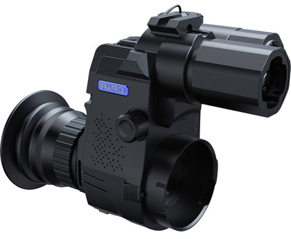 PARD NV007SP940LRF NV007S Night Vision Clip On Black 4x 14.50mm Features Laser Rangefinder