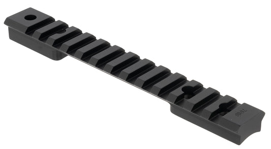 Warne 7654M Weatherby Mark V 9 Lug Mountain Tech Tactical Rail Black Anodized Magnum Action 0 MOA