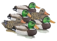 Higdon Outdoors 19023 Standard Mallard Floaters Mallard Species Multi Color Foam Filled 6 Pack