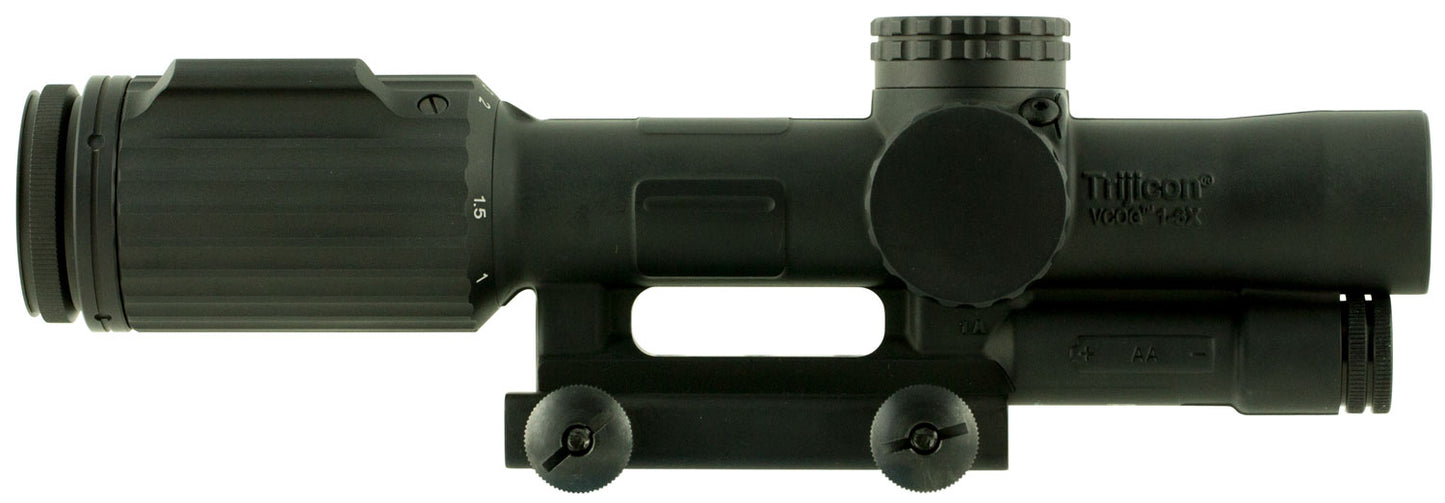 Trijicon 1600036 VCOG Matte Black 1-6x24mm 30mm Tube LED Illuminated Green Segmented Circle W/Crosshair MOA Reticle