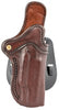 1791 Gunleather ORPDH1SBRR BH1 Optic Ready Size 01 OWB Style Made Of Leather With Signature Brown Finish, Adjustable Cant & Paddle Mount Type Fits 4-5" Barrel 1911 For Right Hand