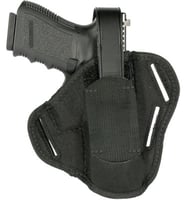 Blackhawk 40PC03BK Pancake Holster 4.5"-5" Large Auto Ambidextrous