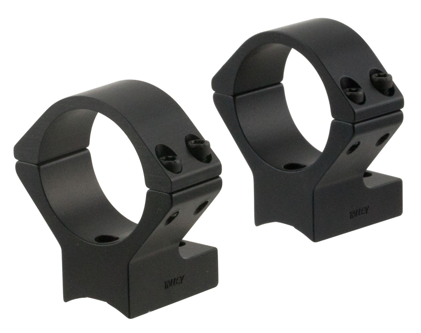 Talley 930707 Ruger 10/22 Scope Mount/Ring Combo Black Anodized 1"