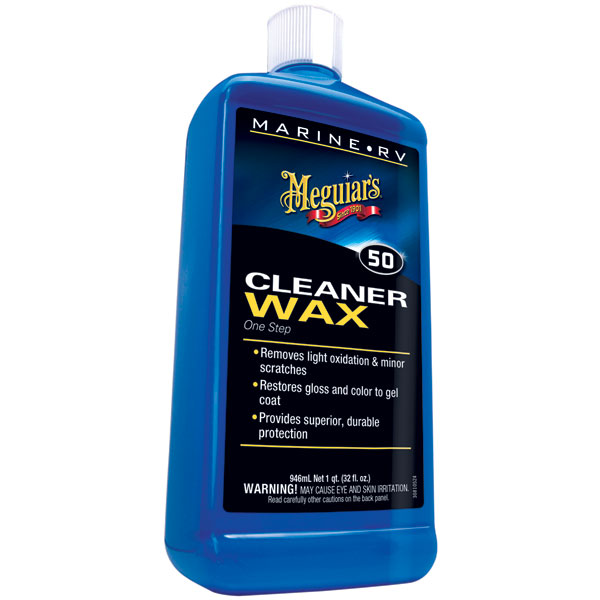 Meguiar's M5032 Boat/RV Cleaner Wax Liquid 32oz