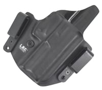 LAG Tactical 1001 Defender IWB/OWB Black Kydex Belt Loop Fits Glock 19 Fits Glock 23 Fits Glock 32 Right Hand