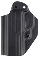 Mission First Tactical HSWSHEZ9AIWBA Appendix Holster IWB/OWB Black Polymer Belt Clip Fits S&W M&P Shield EZ 9 Ambidextrous