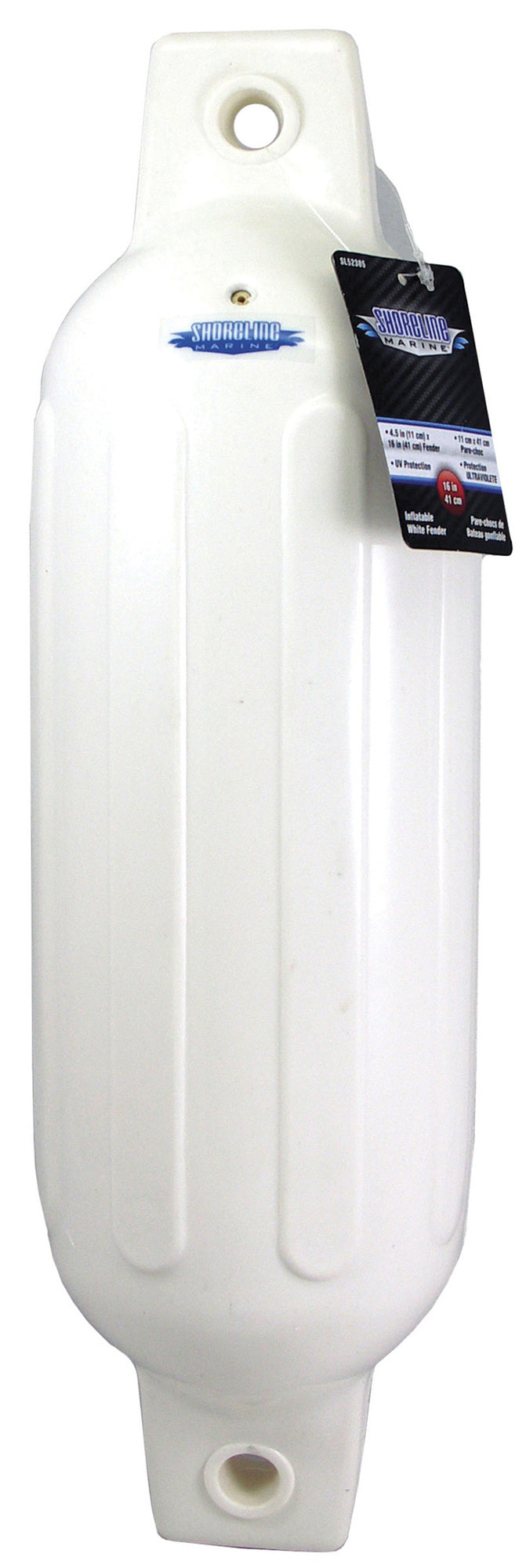 Shoreline Marine SL52386 Inflatable Fender 5.5X20" Wht