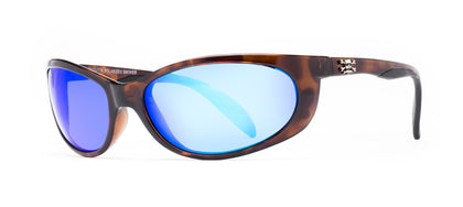 Calcutta SK1BMTORT Smoker Sunglasses Tortoise/Blue Mirror
