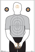 Action Target PIC12100 Entertainment Politically Incorrect Silhouette Paper Hanging 23" X 35" Black/Gray/White 100 Per Box