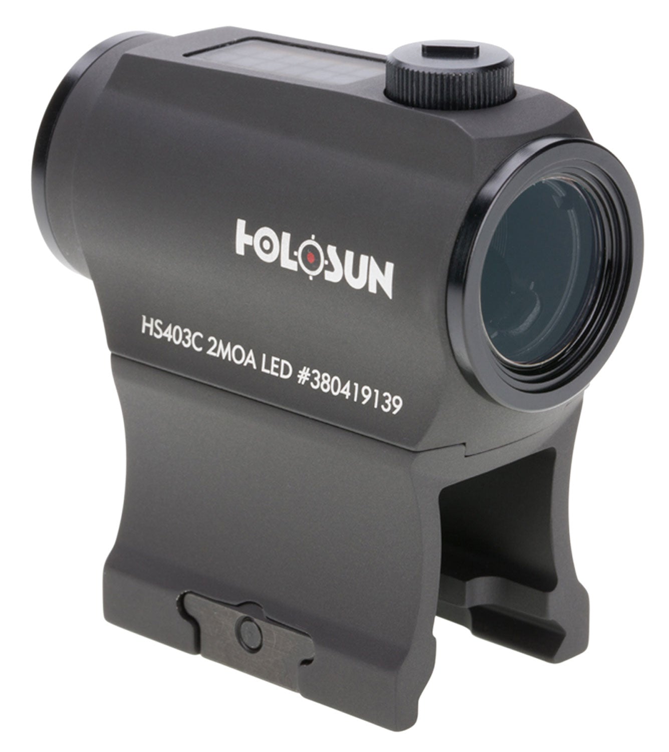 Holosun HS403C Red Dot Sight, Solar 1x, 20MM, 2 MOA Red Dot Reticle